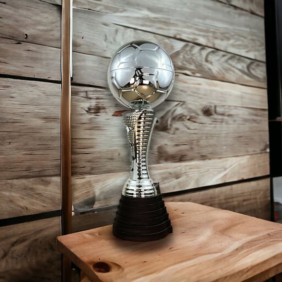 Eminent Silver Soccer Trophy