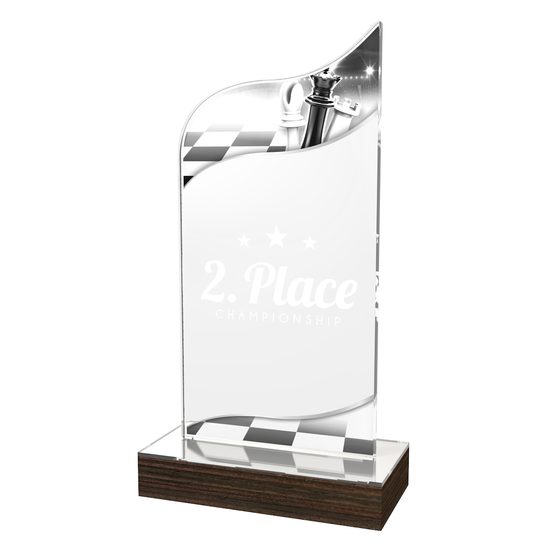 United Acrylic Wood Chess Trophy