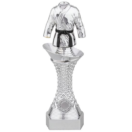 Silver Karate Trophy