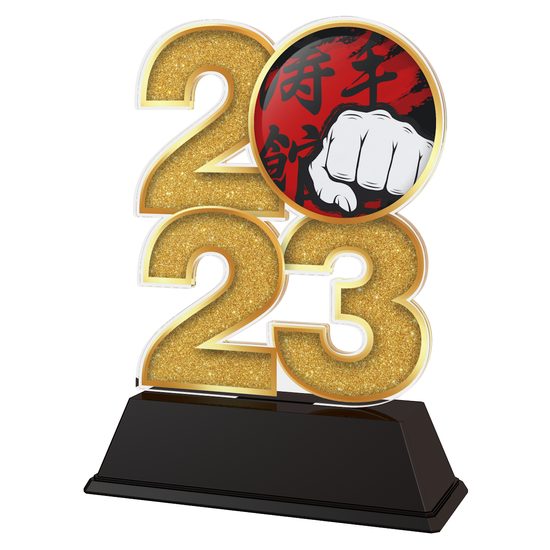 Martial Arts Fist 2023 Trophy