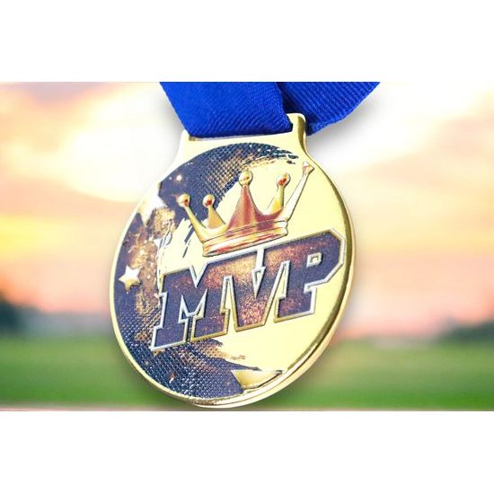 Sacul MVP Color Texture 3D Print Medal