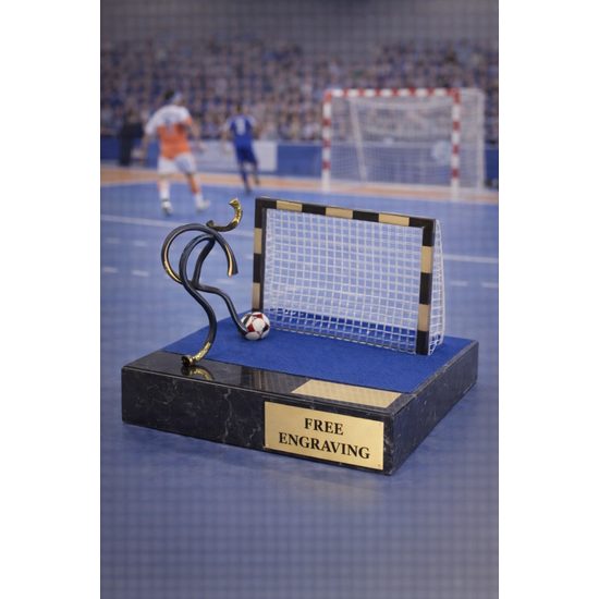 Ronda Futsal Indoor Soccer ball Handmade Metal Trophy