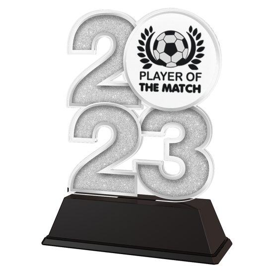 Soccer Player of the Match 2023 Trophy