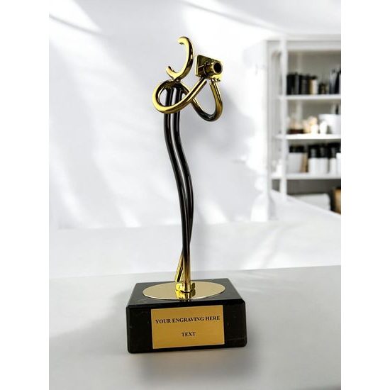Valencia Photography Handmade Metal Trophy