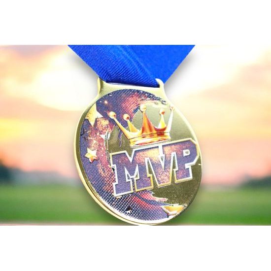 Sacul MVP Color Texture 3D Print Medal