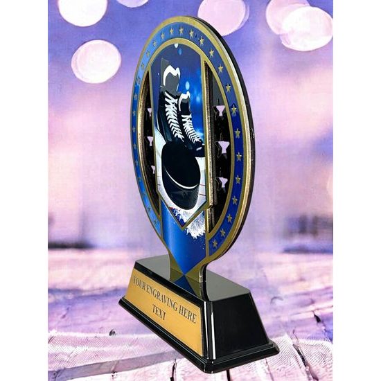 Sentinel Stainless Steel Ice Hockey Trophy