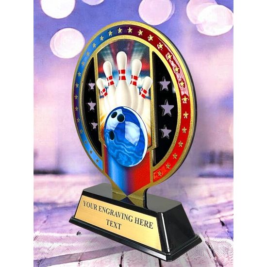 Sentinel Stainless Steel Bowling Trophy