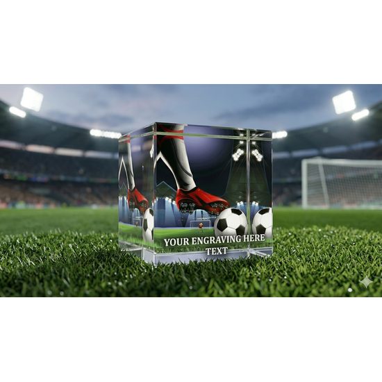 Nolan Soccer 3 Glass Award