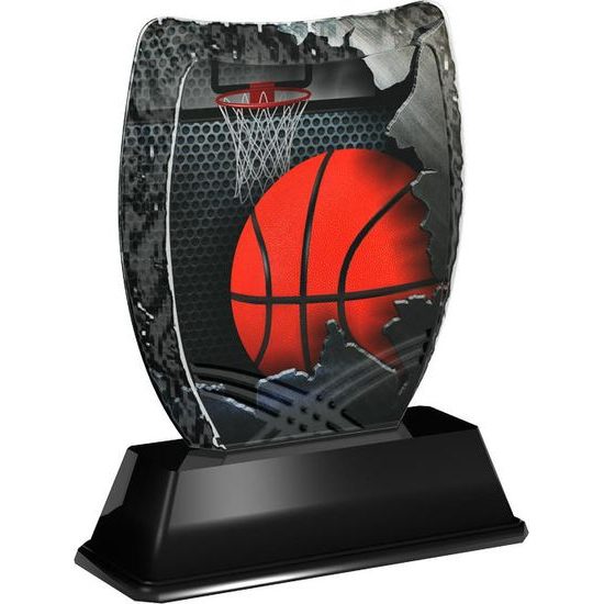 Iceberg Basketball Trophy Silver