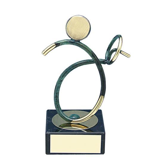 Bilbao Car Racing Handmade Metal Trophy