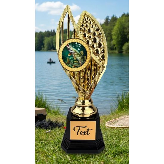 Taft Gold Fishing Trophy