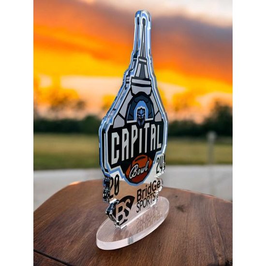 Bates Custom Made Acrylic Award