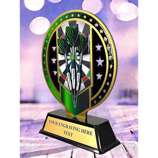 Sentinel Stainless Steel Darts Trophy