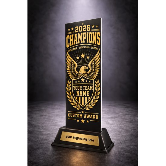 Shadowline Custom Metal Trophy
