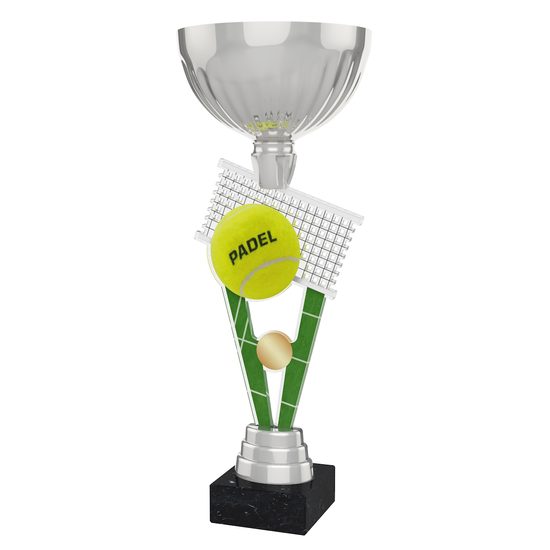 Napoli Padel Tennis Silver Cup Trophy