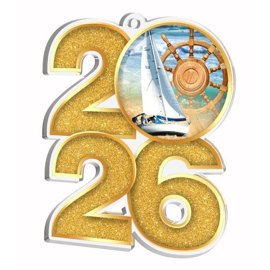 Sailing 2026 Acrylic Medal