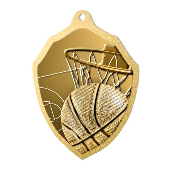 Molten Stainless Steel Basketball Classic Medal