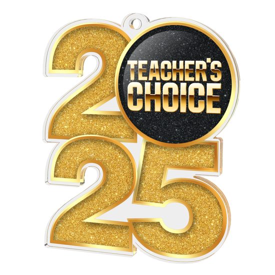 Teacher´s Choice 2025 Acrylic Medal