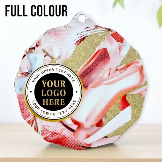 Dodeca Ballet Dance Stainless Steel Logo Insert Medal