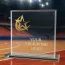 Titanium Glass and Metal Fusion Universal Trophy