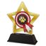 Mini Star Dog Show Paw Trophy