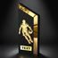 ATAMI Modern Metal & Wood Basketball Trophy
