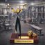 Barcelona Weightlifting Handmade Metal Trophy