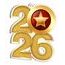 Star 2026 Acrylic Medal
