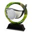 Onyx Stainless Steel Golf Trophy