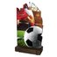 Shard Soccer Eco Friendly Wooden Trophy