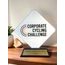Poway Logo Custom Made Acrylic Award