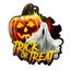 Haunted House Trick or Treat Medal