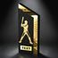 ATAMI Modern Metal & Wood Baseball Trophy