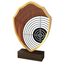 Arden Shooting Real Wood Shield Trophy