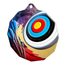 Polygon Stainless Steel Archery Medal