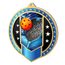 Noir Stainless Steel Pickleball Medal