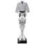 Silver Martial Arts Acrylic Top Trophy