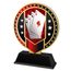 Sentinel Stainless Steel Card games Trophy