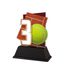 Tennis Number 3 Trophy