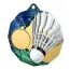 Dodeca Badminton Stainless Steel Logo Insert Medal