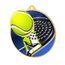 Aurum Stainless Steel Padel Medal