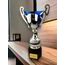 Lamar Silver and Blue Laser Cup