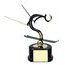 Valencia Skiing Handmade Metal Trophy