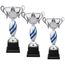 Silver and Blue Stripes Cup