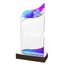 United Acrylic Wood Snowflake Trophy