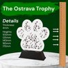 Ostrava Dog Paw Prints Trophy