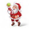 Jolly Father Christmas Tennis Medal