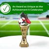 Trieste Football Ball and Boot Trophy