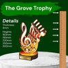 Grove Music Real Wood Trophy