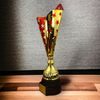 Vector Gold & Red Star Trophy